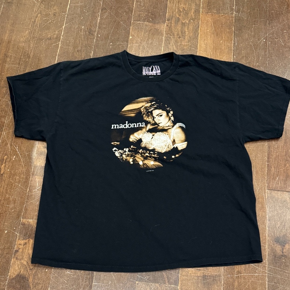 Madonna the Celebration Tour-Graphic Black Tee- XXL